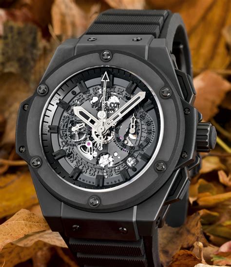 hublot unico all black review|hublot king all black review.